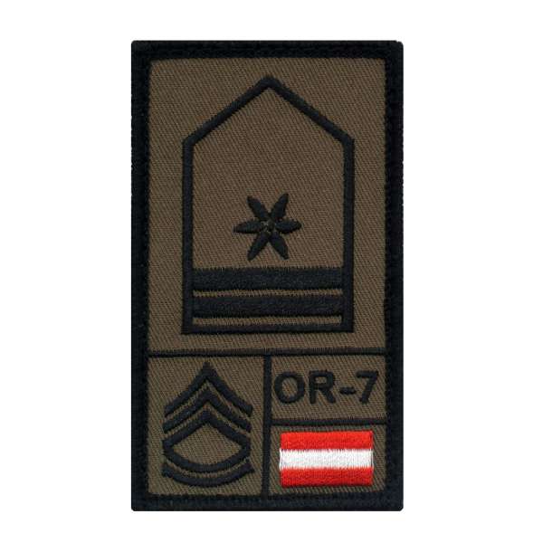 Stabswachtmeister Army Rank Patch