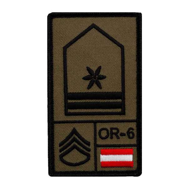 Stabswachtmeister Army Rank Patch
