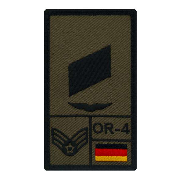 Korporal Luftwaffe Rank Patch