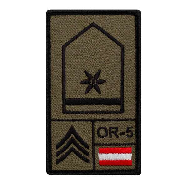 Wachtmeister Army Rank Patch