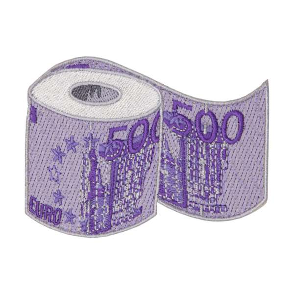 500€-Toilettenpapier Patch