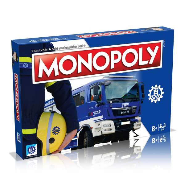Technisches Hilfswerk THW Monopoly 2023