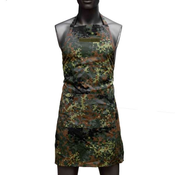 German Military Camouflage Grill Apron / Cooking Apron